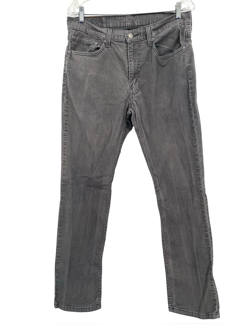 Levi’s 511 Gray Corduroy Jeans Men’s 34 x 30